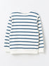 LC Waikiki Crew Neck Striped Long Sleeve Boy T-shirt